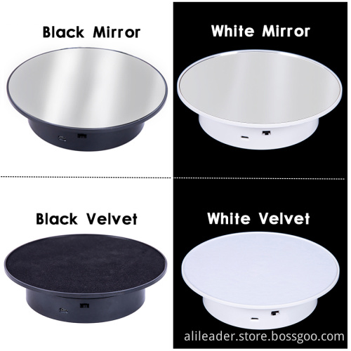 Electric 360 Degree Display Rotate Turntable For Photography